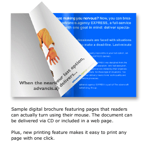digital brochure sample